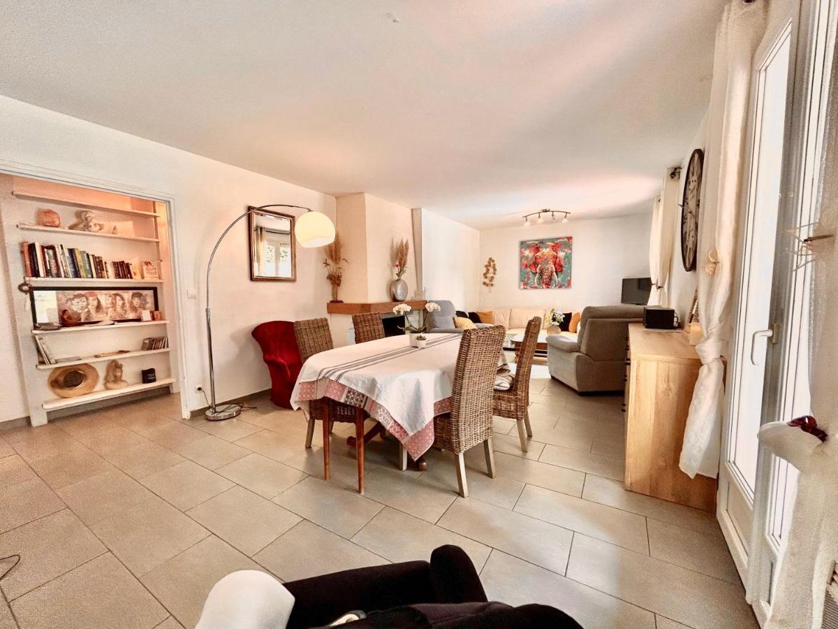 Villa 110M2, 7 Pers, Jacuzzi , 3 Chambres, Terrain Clos Et Arbore 2500M2 Trèbes Dış mekan fotoğraf