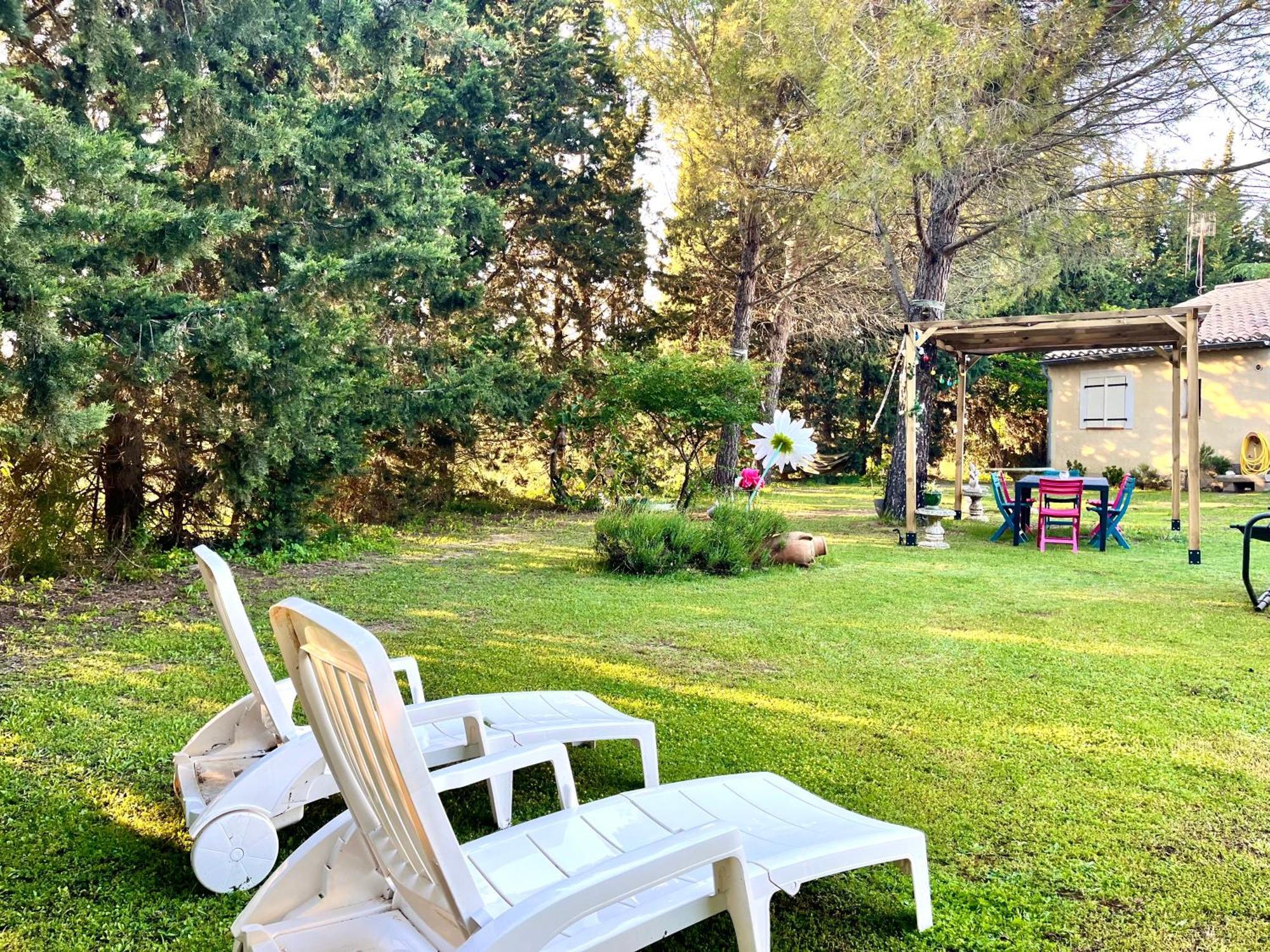 Villa 110M2, 7 Pers, Jacuzzi , 3 Chambres, Terrain Clos Et Arbore 2500M2 Trèbes Dış mekan fotoğraf